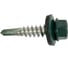 Саморез кровельный 5,5x25 RAL 6005 зелёный мох, по металлу (90шт.) ВИ 1299176 3