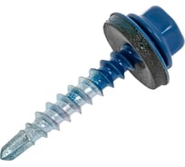 Саморез кровельный 4,8x29 RAL 5005 сигнальный синий, по дереву (100шт.) ВИ 1299108