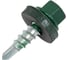 Саморез кровельный 4,8x19 RAL 6005 зеленый мох, по дереву 1кг 1299286 1