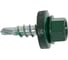 Саморез кровельный 4,8x19 RAL 6005 зеленый мох, по дереву 1кг 1299286 3