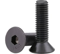 Винт ЦКИ DIN7991 М4х12 черный RAL9011 A2 HEX 2.5 уп. 200 шт. 63108