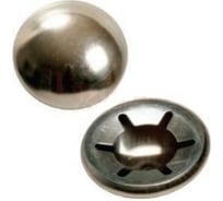 Стопорная шайба фиксатор ЦКИ D8, STAR-LOCK, с колпачком, Ц/A2, уп. 50 шт. 65592