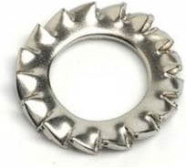 Стопорная шайба ЦКИ DIN 6798 A, М10, зубчатая, A2, уп. 500 шт. 65569