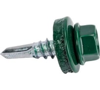 Саморез кровельный BlackWeld 4,8x35 RAL6005 Зеленый мох (250) 144697