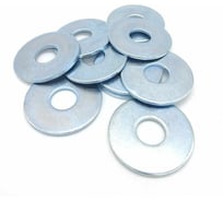 Шайба увеличенная BlackWeld М10, цинк, 5 кг, DIN 9021 (ГОСТ 6958) 144538