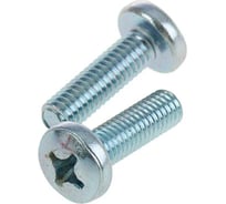 Винт с полукруглой головкой BlackWeld 8x20, цинк, DIN 7985, 200 шт. 144396