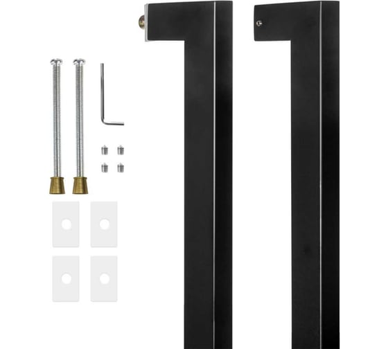 Ручка-скоба FUARO PULL.PH38/800.26 INOX 304 (PH-26-38/800-INOX) BLACK 58191