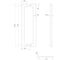 Ручка-скоба FUARO PULL.PH38/800.26 INOX 304 (PH-26-38/800-INOX) BLACK 58191 3