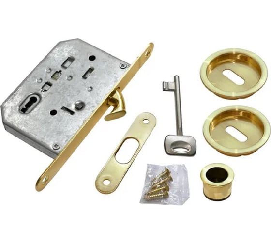 Комплект для раздвижных дверей MORELLI MHS-1 L SG, цвет - матовое золото  9010167 1