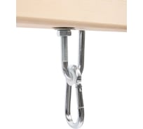 Подвес для качелей MoyDvor МойДвор сквозной гальванизированная сталь М12х185мм Тип J SAC000208(2)