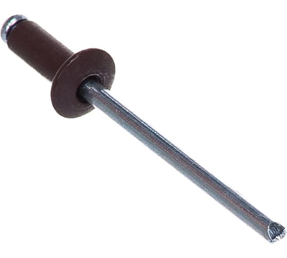 Заклепка вытяжная комбинированная BlackWeld 3,2x8 RAL8017 Тёмно-корич. (1000) 145095 1