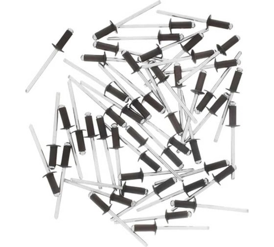 Заклепка вытяжная комбинированная BlackWeld 3,2x8 RAL8017 Тёмно-корич. (1000) 145095