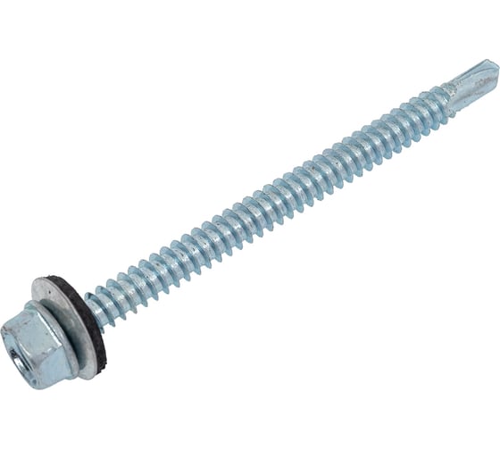 Саморез кровельный с шайбой BlackWeld ST 6,3x80, 50 шт. 144676
