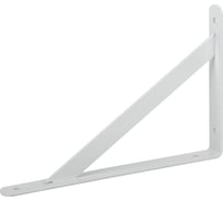 Усиленный уголок-кронштейн FIT белый, 300х200 мм 66087