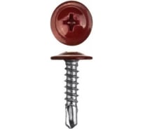 Саморез НАКРЕПКО п\ш, св., 4,2х16 винно-красный, RAL 3005, 175 шт. 205303