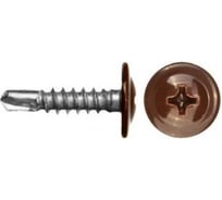 Саморез НАКРЕПКО п\ш, св., 4,2х16 коричневый, RAL 8017, 175 шт. 205304