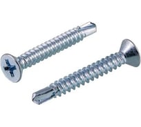 Саморез КРЕП-КОМП потайной, цинк 4.8x25 сверло, DIN 7504P, Фасовка 600шт спм4825ф