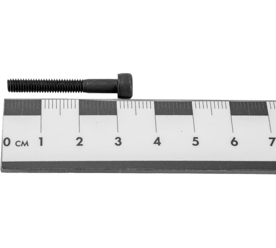 Винт ЦКИ DIN912 М4х30, 12.9 окс. HEX 3.0 аналог ГОСТ 11738-84 уп. 200 шт. 63424
