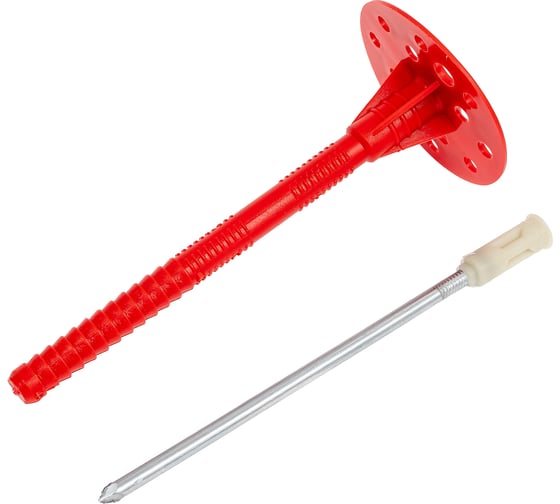 Дюбель для теплоизоляции с термоголовкой Tech-Krep 10x140 (IZL-T) L (25 шт) - пакет 158153 1