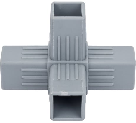 Пластиковый соединитель для трубы ПилотПро 25х25 мм, 4-пал., смежн. 16516