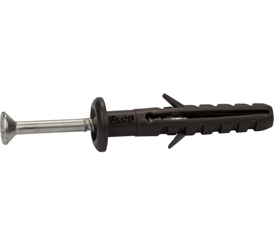 Дюбель-гвоздь ООО "ВА ВЕНТ" 6x40 гриб 1500 шт. Г.6х40.1500