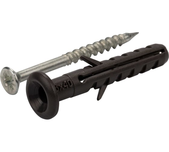 Дюбель-гвоздь ООО "ВА ВЕНТ" 6x40 гриб 1500 шт. Г.6х40.1500