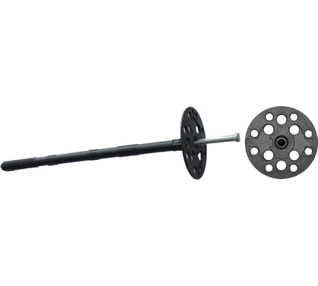 Дюбель для теплоизоляции с металлическим гвоздем INTERFIX ИЗМ 10x180, 500 шт. 20