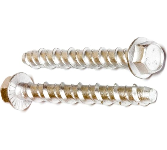 Анкер-шуруп по бетону КРЕП-КОМП CON-R 7.5х50 мм, 100 шт. аш7550 1