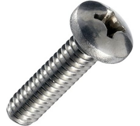 Винт DIN 7985 КостИнСтрой М4x35 с полукруглой головкой, цинк 500 шт. 34100