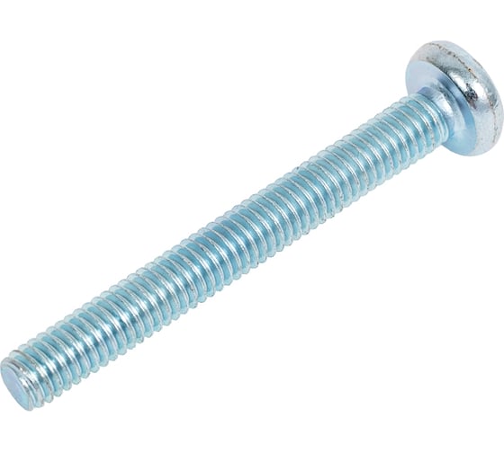 Винт DIN 7985 КостИнСтрой М6x50 с полукруглой головкой, цинк 200 шт. 34131