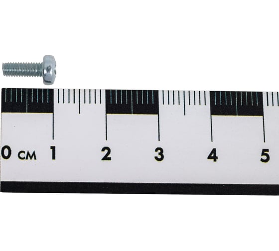 Винт DIN 7985 КостИнСтрой М3x8 с полукруглой головкой, цинк 3000 шт. 34082
