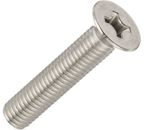 Винт DIN 965 КостИнСтрой М3x40 с потайной головкой, цинк 700 шт. 34145 1