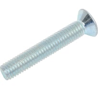 Винт DIN 965 КостИнСтрой М5x30 с потайной головкой, цинк 400 шт. 34177