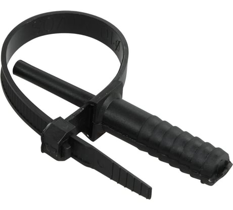 Дюбельный хомут IEK ХД 7х150 черный, 50 шт. UHH80-7-150-50-K02-F