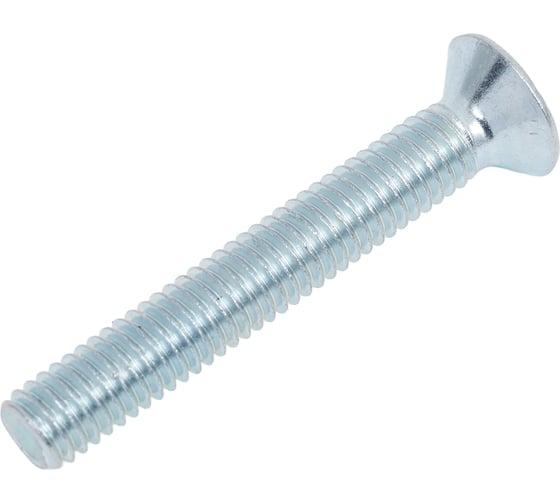 Винт DIN 965 КостИнСтрой М6x40 с потайной головкой, цинк 200 шт. 34199 1