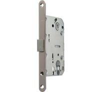 Корпус замка DOORLOCK V 431/С/50/85/18/SN, матовый никель, под цилиндр, бэксет 50мм, межосевое расстояние 85мм, фронтальная планка шириной 18мм 79126