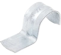 Металлическая однолапковая скоба Латрь 21-22 б/о оцинкованная 100 шт. 5071