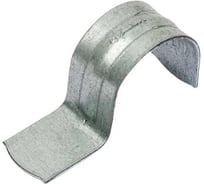 Металлическая однолапковая скоба Латрь 25-26 б/о оцинкованная упаковка 100 шт. 5072