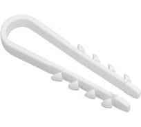 Дюбель хомут IEK 5-10 мм, нейлон, белый, 100 шт. UHH35-5-10-100