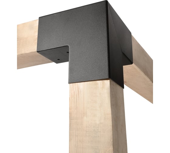 Угловой коннектор для бруса ООО СКП 80х80, сталь 2 мм, 1 шт СТ-14Ч