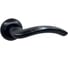 Ручка DL Loft A19R BLACK черная, толщина двери 55-85мм, шток 130мм Doorlock 73229 1