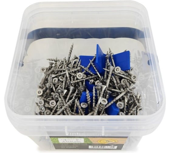 Саморезы Deck Screws A2 4,2x41 mm T20 (350 шт) Finka 41350A2