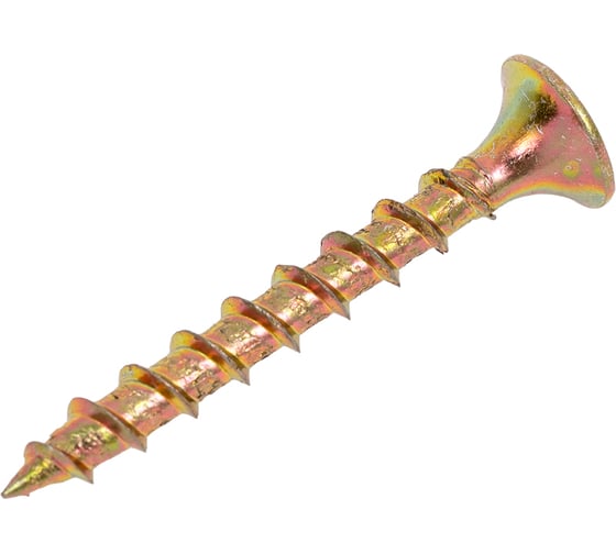 Саморез ШСГД Zitar 3,8x32 (1 кг) желт. цинк - ведро 160157