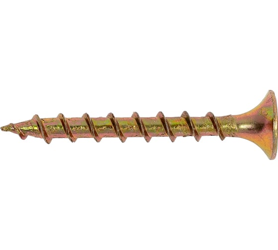 Саморез ШСГД Zitar 3,8x32 (1000 шт) желт. цинк - ведро 160132