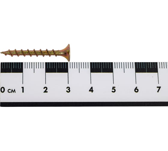 Саморез ШСГД Zitar 3,8x32 (1000 шт) желт. цинк - ведро 160132