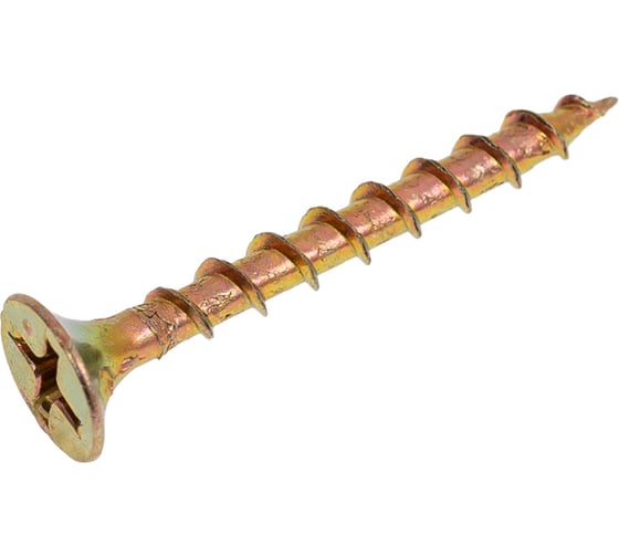 Саморез ШСГД Zitar 3,8x32 (1000 шт) желт. цинк - ведро 160132