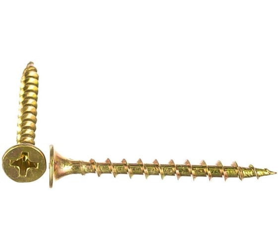 Саморез ШСГД Zitar 3,8x35 (1 кг) желт. цинк - ведро 160158