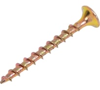 Саморез ШСГД Zitar 3,8x35 (200 шт) желт. цинк - коробка с ок. 160146