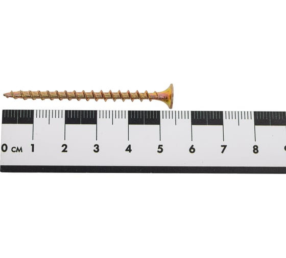 Саморез ШСГД Zitar 3,8x55 (500 шт) желт. цинк - ведро 160137