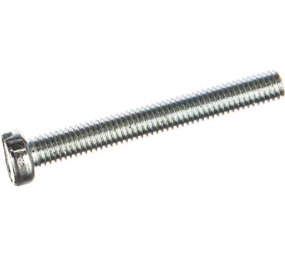 Винт Метиз-Эксперт М5x45 ж.ц. DIN 84 уп. 500 шт. 00-00011367